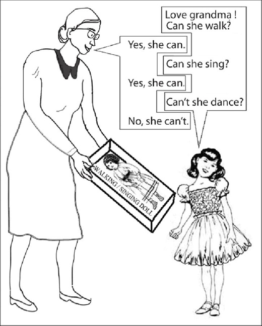 Can she sing grand ma?