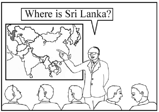Where is Sri Lanka?