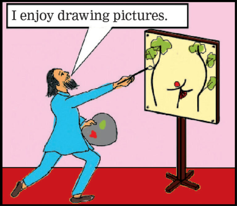 I enjoy drawing pictures.